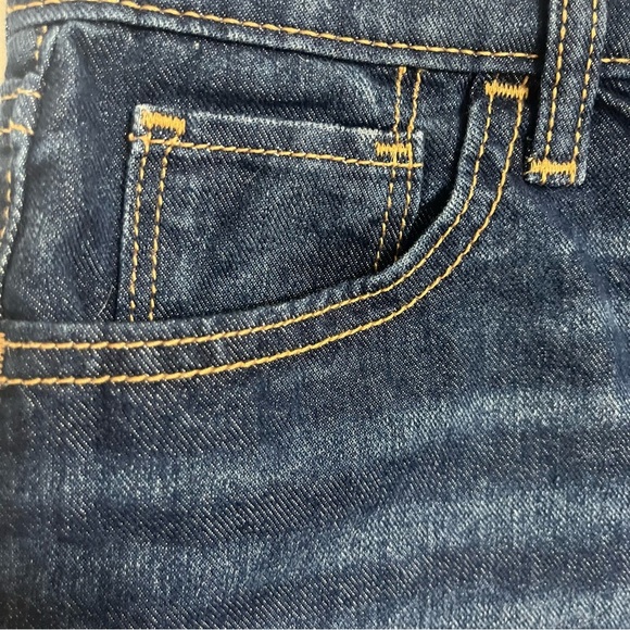 Girls Old Navy High Rise Adjustable Denim Shorts Size 12 Raw Hem - Picture 2 of 12